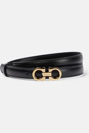 Salvatore Ferragamo Gancini leather belt