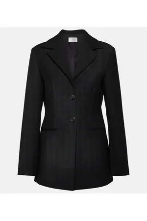 The Row Giglius wool twill blazer