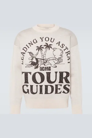 Alanui Tour Guides wool-blend sweater