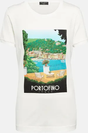 Dolce & Gabbana Portofino printed cotton T-shirt
