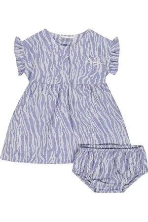 Kenzo Baby cotton-blend dress and bloomers set
