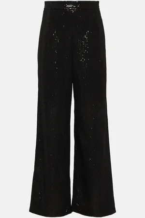 Max Mara Stelvio sequined georgette pants