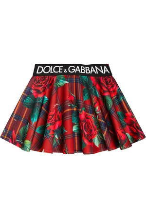 Dolce & Gabbana Printed scuba skirt