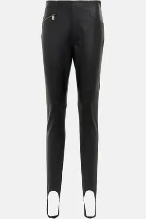Bogner Jumi leather stirrup leggings