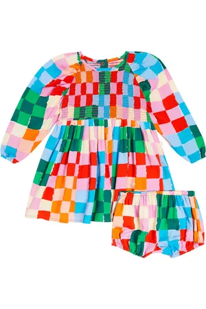 Stella McCartney Baby printed dress and bloomers set