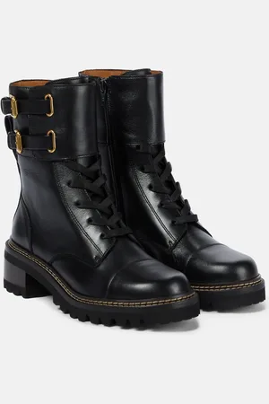 See by Chloé See By ChloÃ© Mallory leather ankle boots
