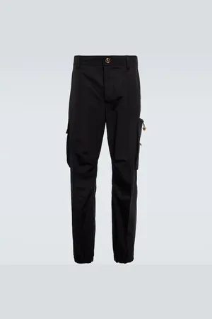 VERSACE Medusa slim cotton cargo pants