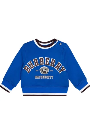 Burberry Baby logo cotton sweatshirt