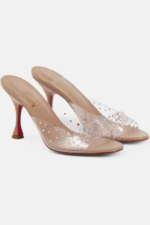 Christian Louboutin Nudes Degramule embellished mules