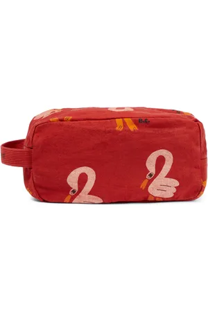 Bobo Choses Pelican-printed cotton pouch