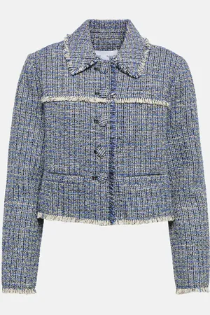 Proenza Schouler White Label cropped tweed jacket