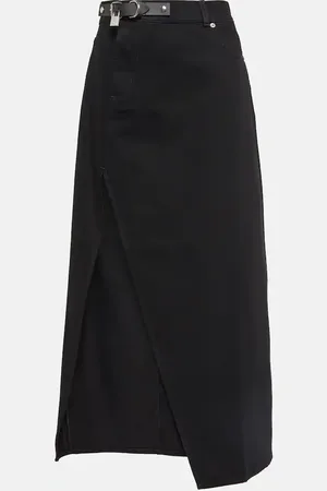 J.W.Anderson Asymmetric denim maxi skirt