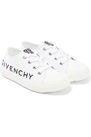 Givenchy Logo-print canvas low-top sneakers