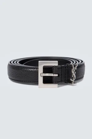 Saint Laurent YSL leather belt