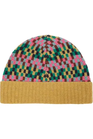 Caramel Jeter wool-blend beanie
