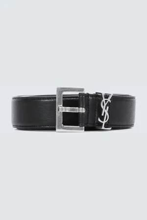 Saint Laurent Slim leather belt