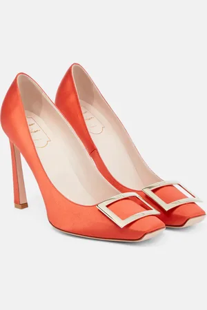 Roger Vivier Trompette satin pumps