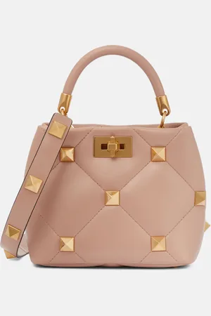 VALENTINO GARAVANI Roman Stud Small leather tote bag