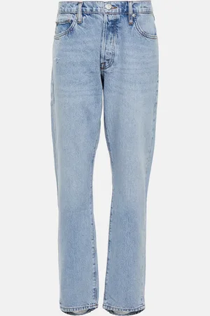Frame Le Slouch mid-rise straight jeans