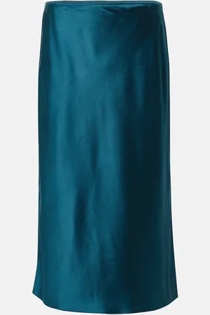 Joseph Isaak silk satin slip skirt