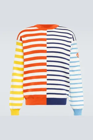 Kenzo Striped cotton and wool sweater