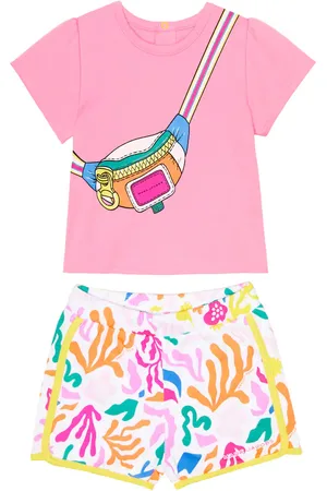 Marc Jacobs Baby cotton T-shirt and shorts set