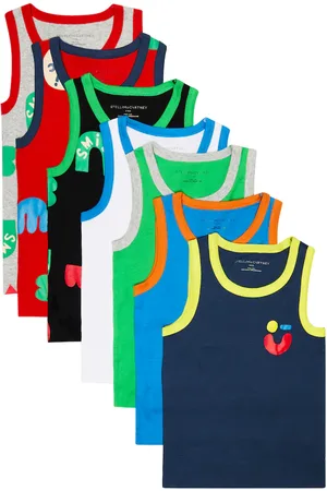 Stella McCartney Set of 7 cotton vests