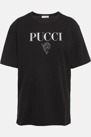 Puccini Logo cotton jersey T-shirt
