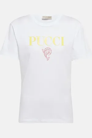 Puccini Printed cotton T-shirt