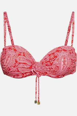 Heidi Klein Tangier bandeau bikini top