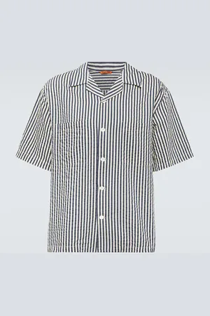 BARENA Solana cotton and silk shirt