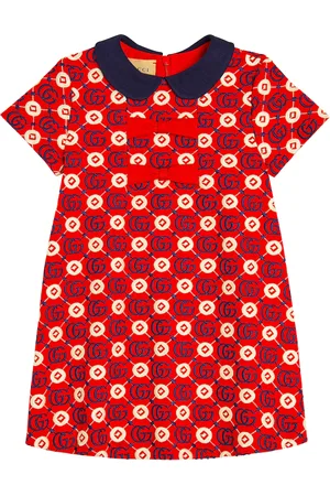 Gucci Baby GG cotton-blend dress