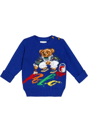 Ralph Lauren Baby Polo Bear cotton sweater