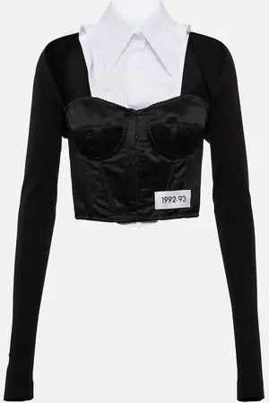 Dolce & Gabbana X Kim off-shoulder bustier top
