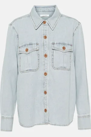 ZIMMERMANN August denim shirt