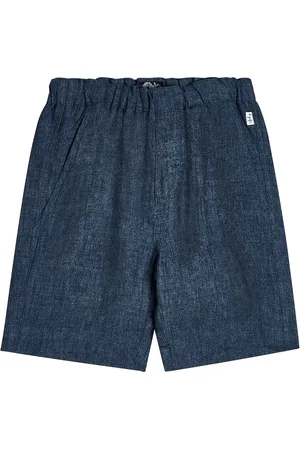 Il gufo Linen bermuda shorts