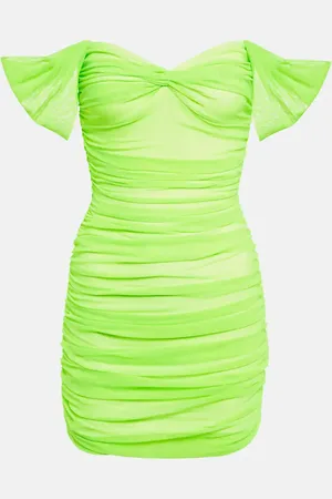 Norma Kamali Walter off-shoulder minidress