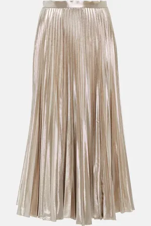 Altuzarra Sif pleated midi skirt
