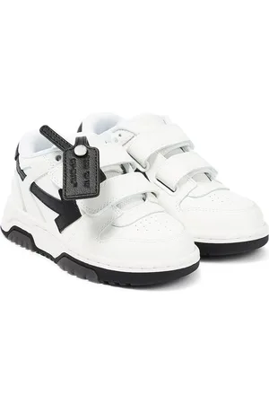 OFF-WHITE Out Of Office leather sneakers