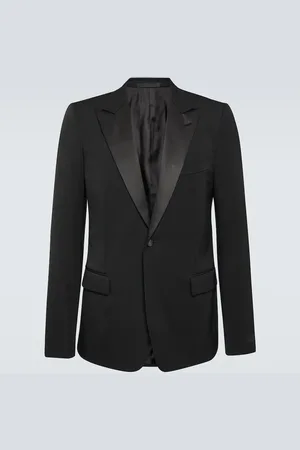 Lanvin Single-breasted wool tuxedo jacket