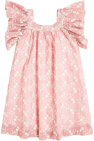 La Coqueta Ruffle-trimmed floral dress