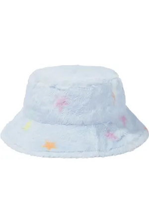 Stella McCartney Printed faux fur bucket hat