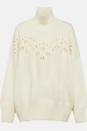 Chloé ChloÃ© Pointelle wool sweater