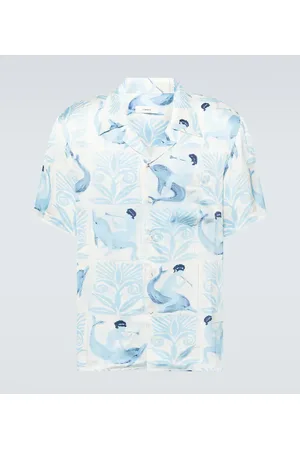 COMMAS Printed bowling shirt