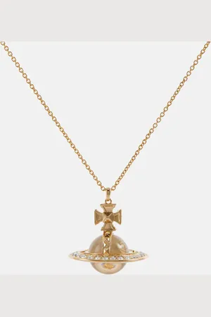 Vivienne Westwood Crystal-embellished pendant necklace