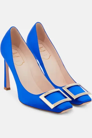 Roger Vivier Trompette satin pumps
