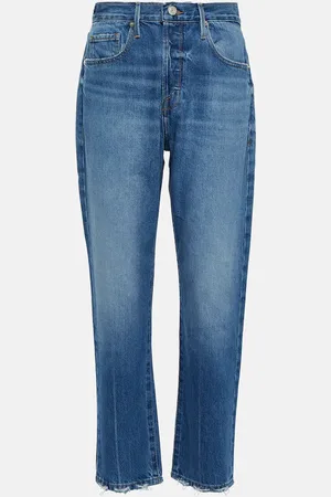 Frame Le Original high-rise straight jeans