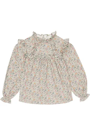 The New Society Katie floral cotton blouse
