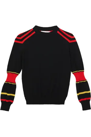 Victoria Beckham X The Woolmark Company striped wool sweater