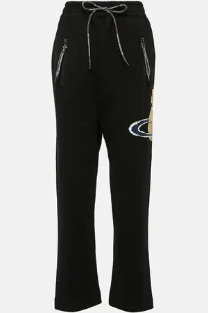 Vivienne Westwood Orb printed cotton jersey sweatpants